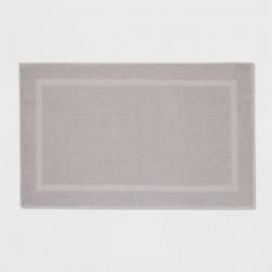 Memory Foam Bath Rug Light Gray - Threshold