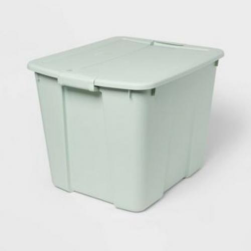 20gal Latching Tote - Green - Brightroom