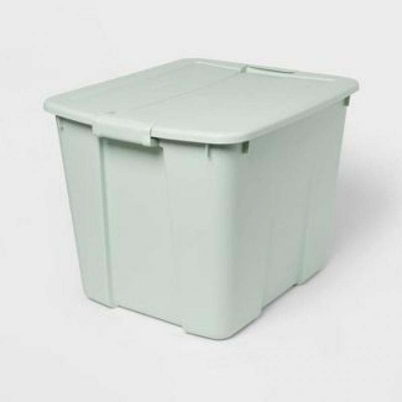 20gal Latching Tote - Green - Brightroom