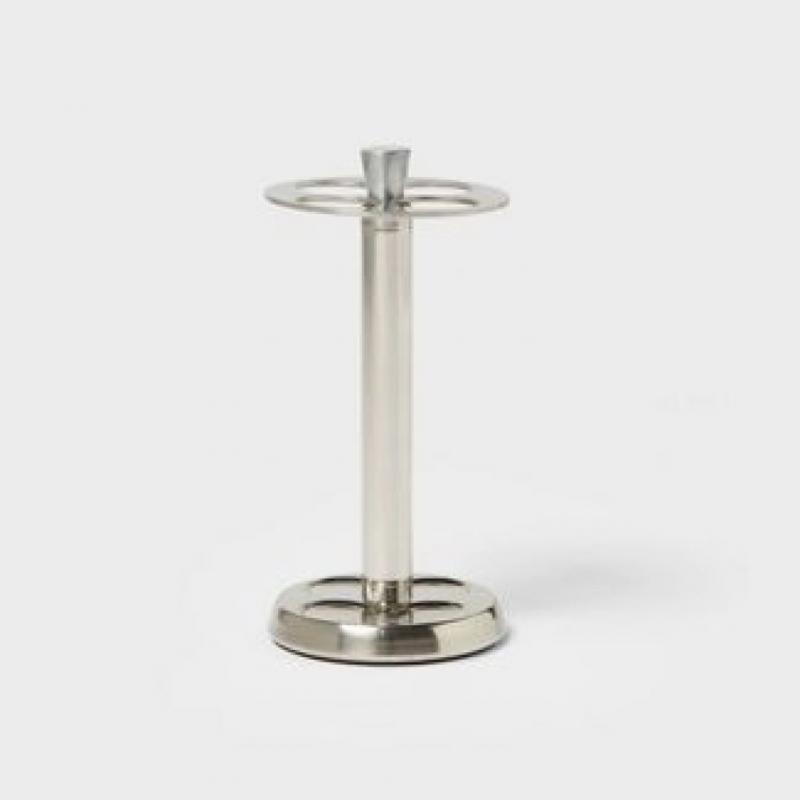 Brushed Stainless Steel Toothbrush Holder