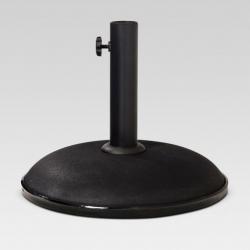 Concrete Umbrella Base Black