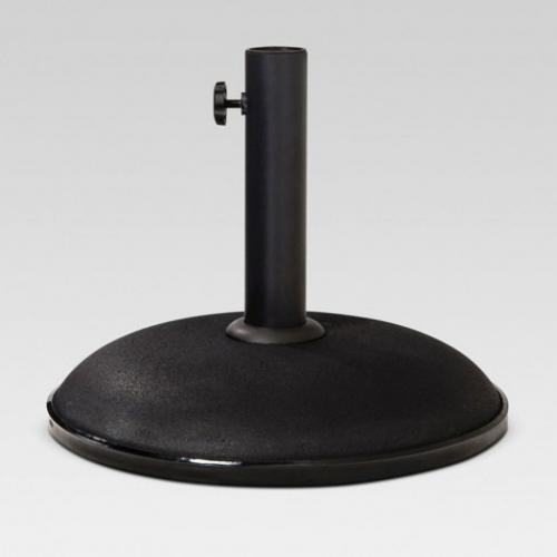 Concrete Umbrella Base Black