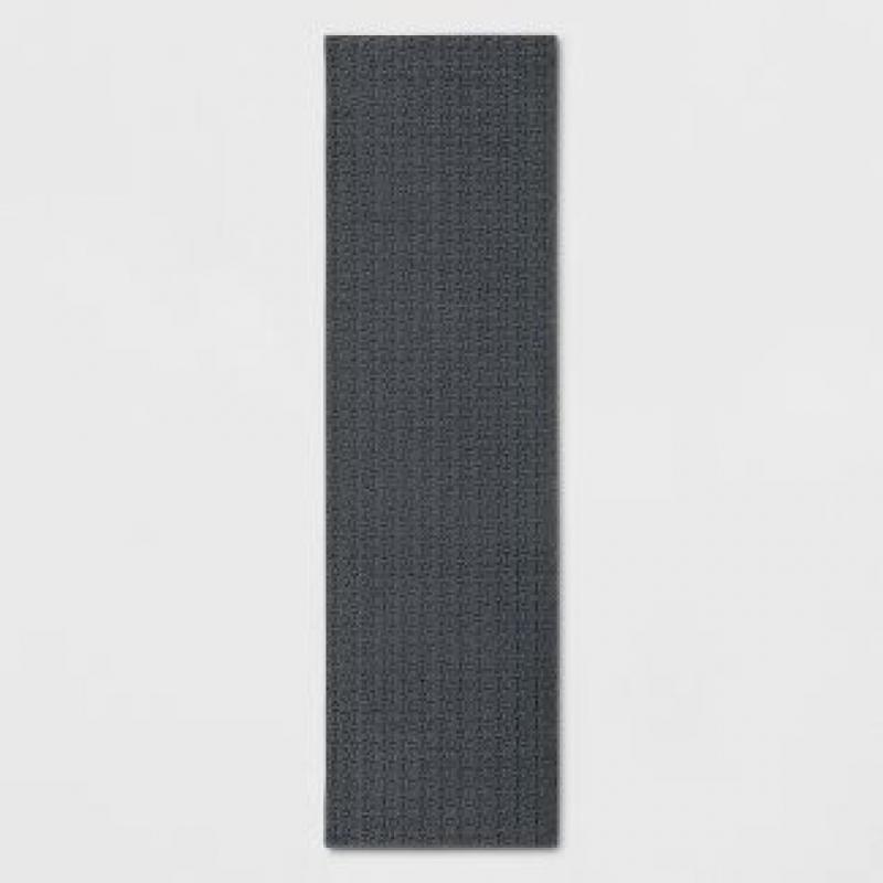 2'x7' Runner Solid Washable Gray - Made By Design