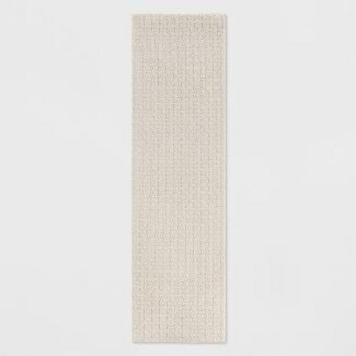 2'x7' Runner Solid Washable Rug Tan - Made By Design