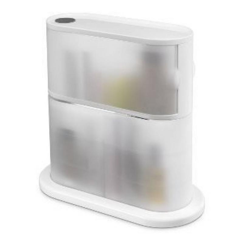 Two Tier Swivel Base Bath Storage