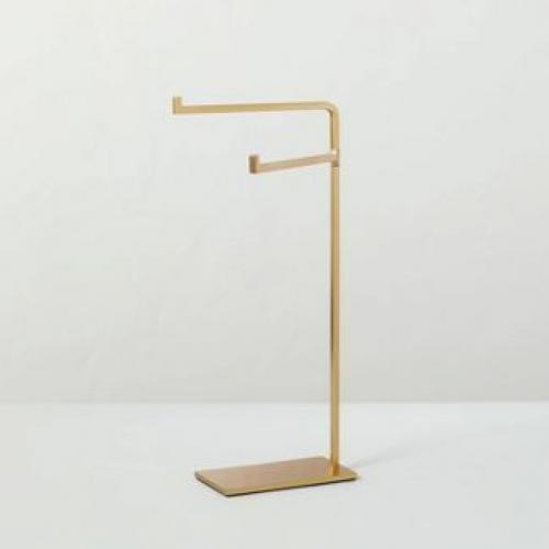 Brass towel stand