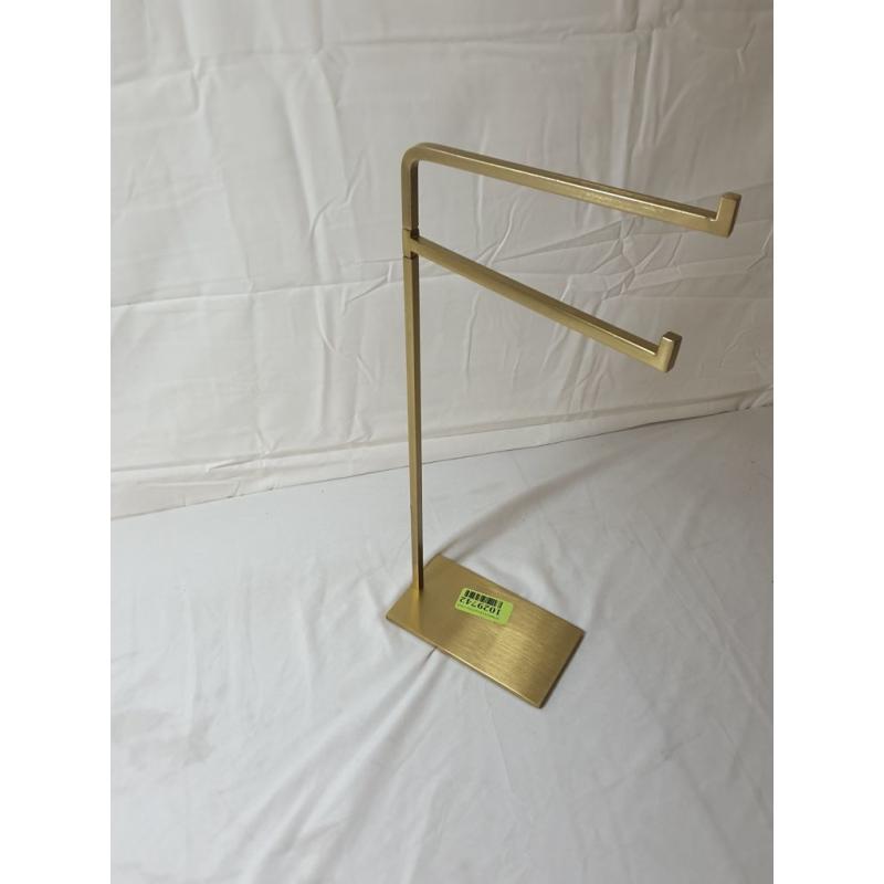 Brass towel stand