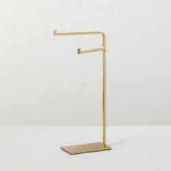 Metal Hand Towel Stand Brass Finish - Hearth & Hand with Magnolia