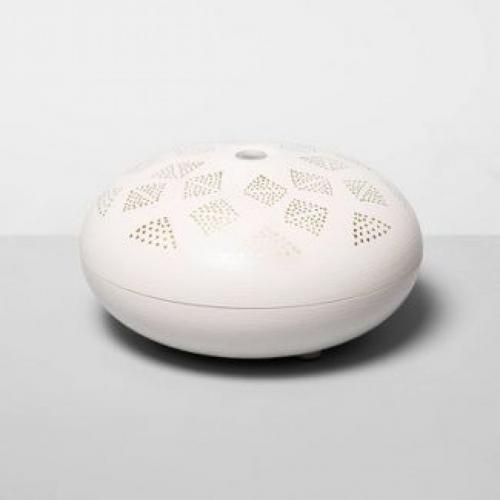 200ml Dotted Orb Oil Diffuser White/Gold - Opalhouse