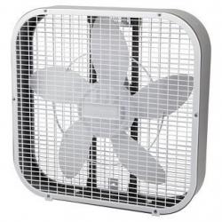 20 3-Speed Box Fan Black - Holmes