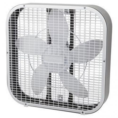 20 3-Speed Box Fan Black - Holmes