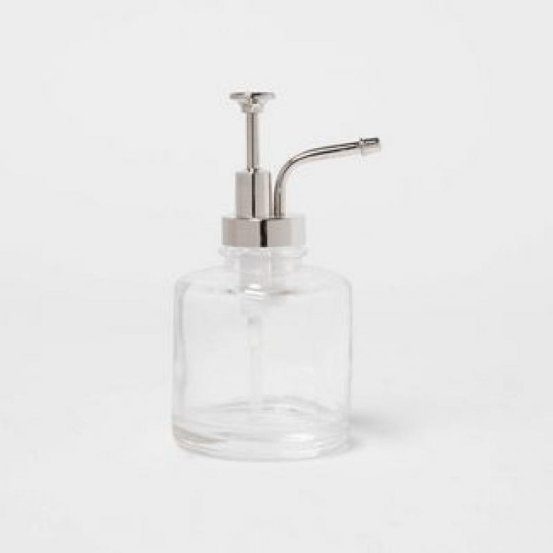 Oil Can Soap Pump Clear