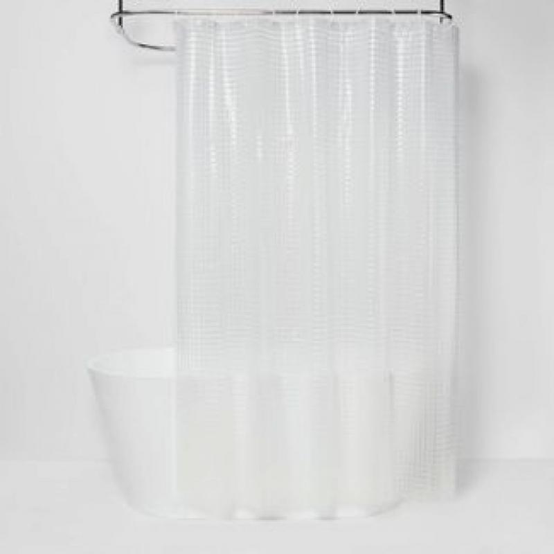 Cubic Shower Curtain Clear - Room Essentials™