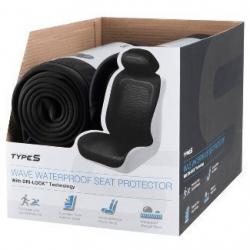 TypeS Wave Waterproof Seat Protector With Dri Lock Technology