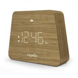 Digital Mantle Alarm Clock Lark Finish