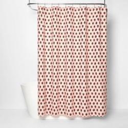 Strawberry Microfiber Shower Curtain