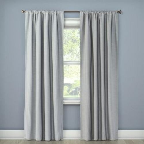 95x50 Henna Blackout Curtain PanelGray - Project 62
