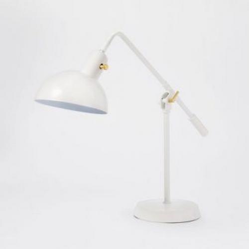 Cantilever Task Table Lamp White