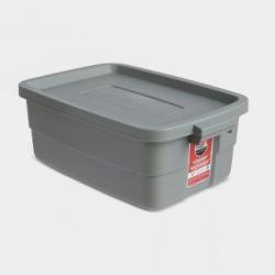 Rubbermaid 10gal Roughneck Storage Tote Gray