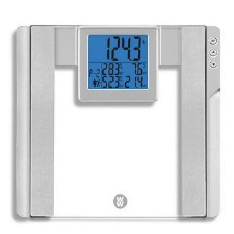 Balance  Analysis Glass Scale Clear Weight Watchers