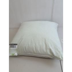 Oversized  Square Throw Pillow Green/Cream -