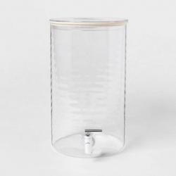 2.6gal Plastic Beverage Dispenser White - Threshold