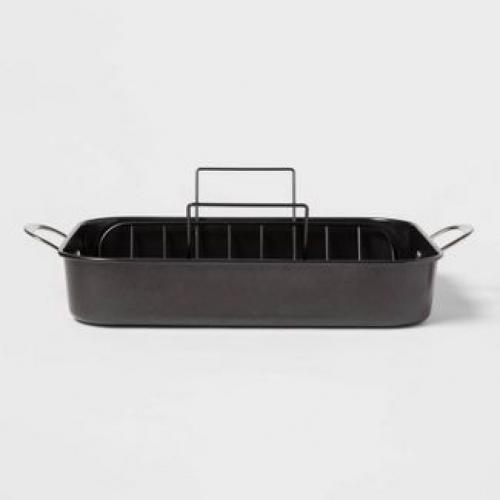 12 x 16 Carbon Steel Nonstick Roaster - Made By Design