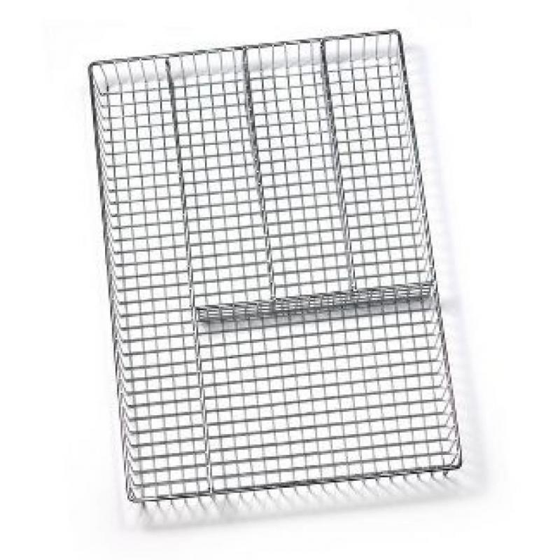 Spectrum Grid Large Silverware Tray - Chrome