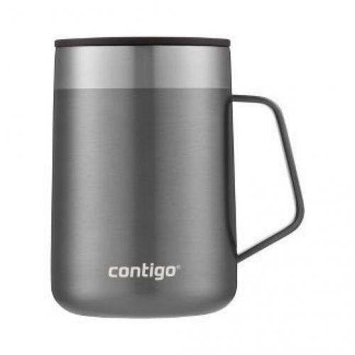 Contigo 14oz Stainless Steel Vacuum-Insulated Mug with Handle Sake