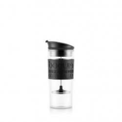 Bodum 15oz Travel Coffee Press Double Wall Plastic - Black