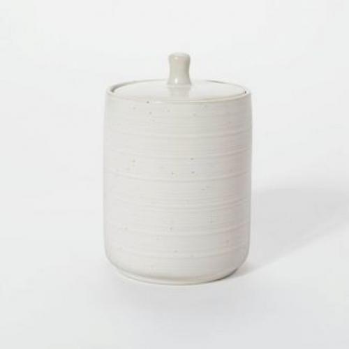 18oz Stoneware Kitchen Storage Canister