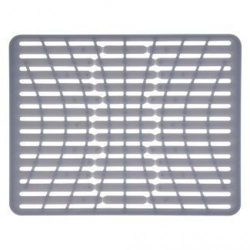 OXO 16.3 x 12.8 Silicone Sink Mat Gray