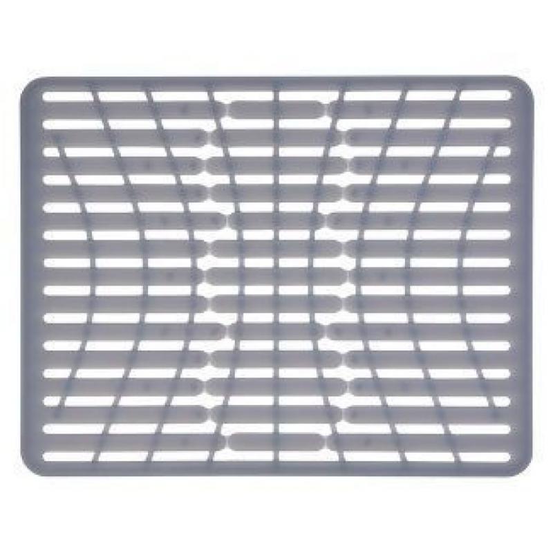 OXO 16.3 x 12.8 Silicone Sink Mat Gray