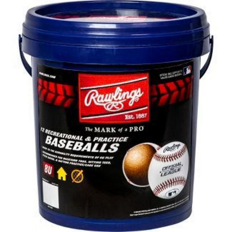 Rawlings 12 Recreational & Practice Baseballs