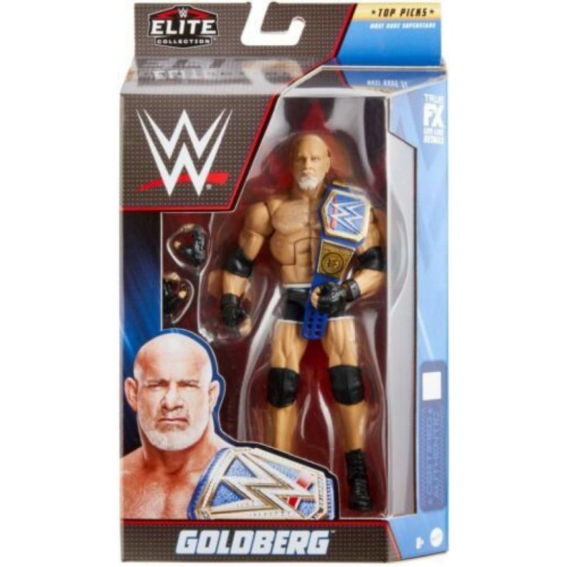 WWE Wresltmania Elite Collection Goldberg Action Figure