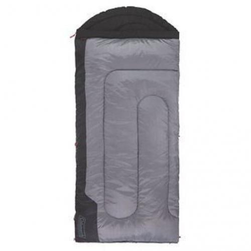 Coleman Torrey 30 Degree Big and Tall Sleeping Bag - Black/Gray