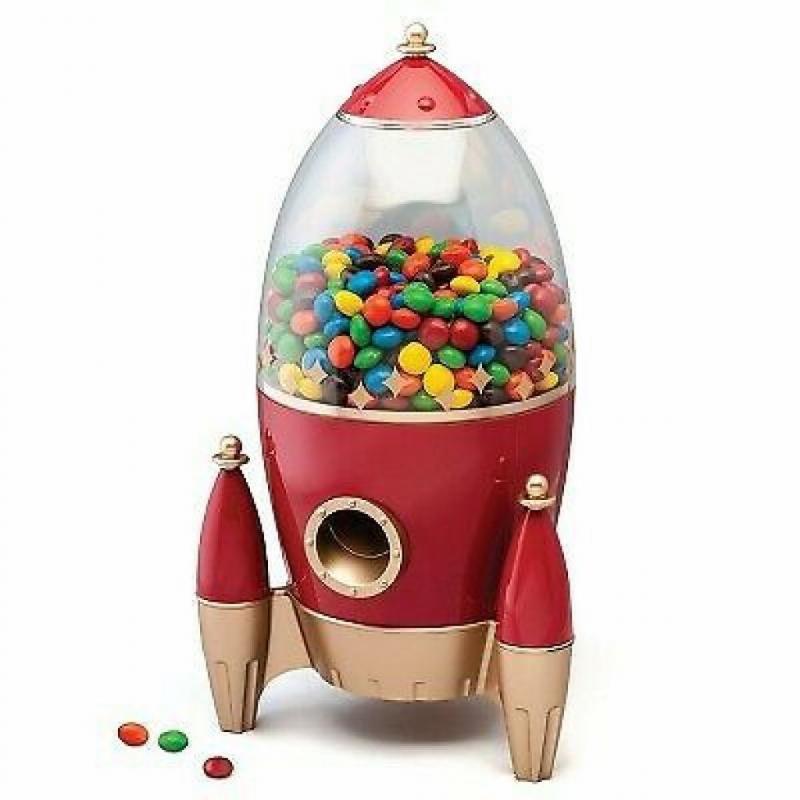 Candy rocket sweet dispenser