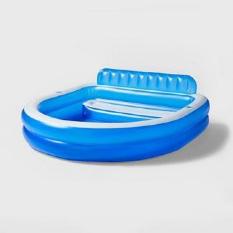 7.5' X 27 Family Above Ground Pool with Bench