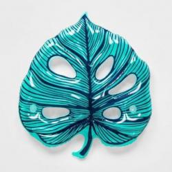 Tropical Palm Leaf Pool Float Dark Green