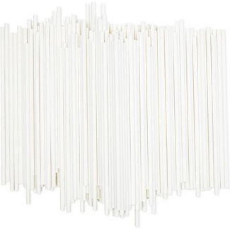 Bright Creations 200-Pack White 8 Lollipop Sticks Cake Pop Sticks