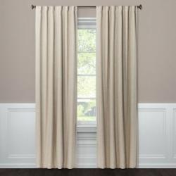 Aruba Linen Blackout Curtain Panel - Threshold