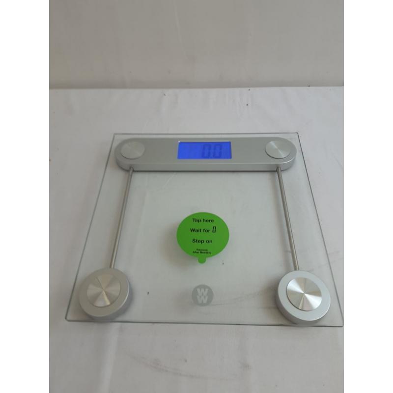 Conair Weight Watchers Glass Scale, Clear