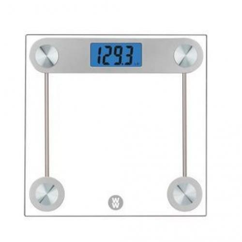 Conair Weight Watchers Glass Scale, Clear