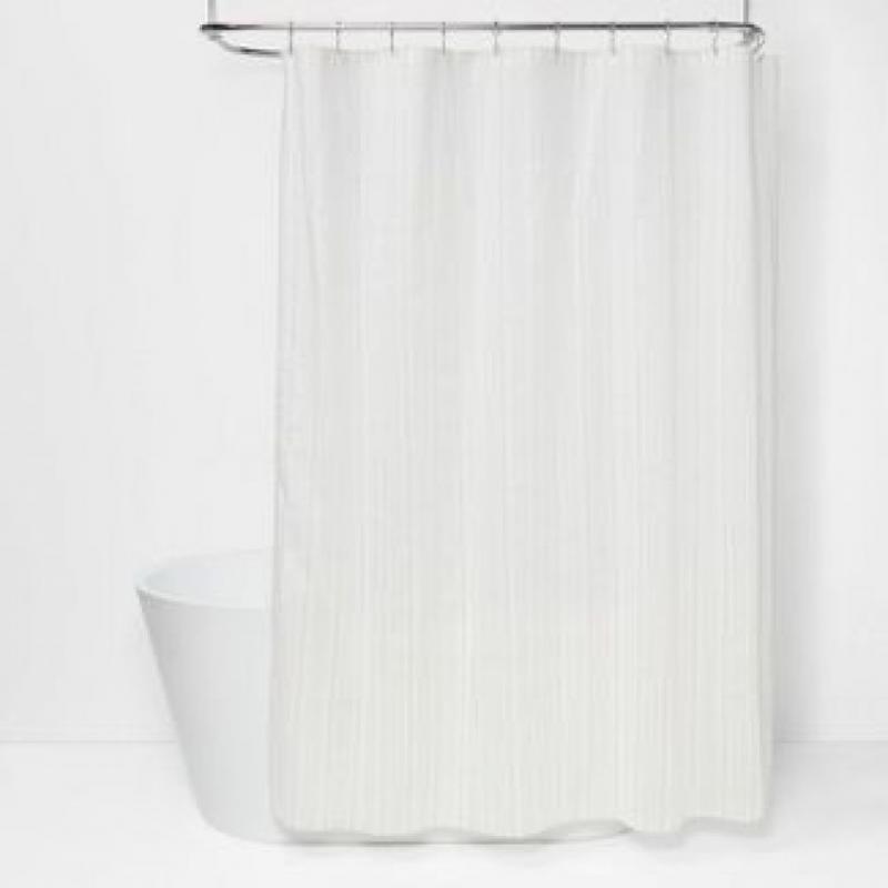 Variegated Striped Shower Curtain - Threshold