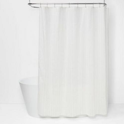 Variegated Striped Shower Curtain - Threshold