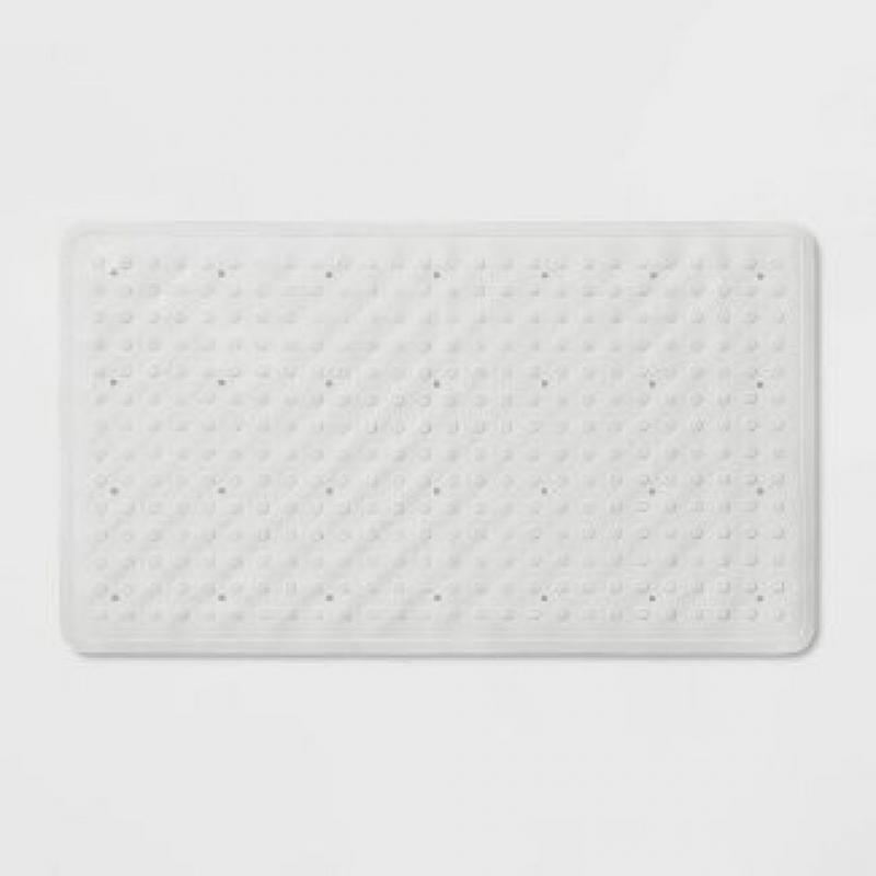 28x16 Rubber Bath Mat White - Made By Design