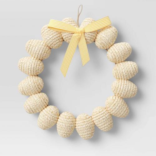 Braided Egg Wreath - Threshold