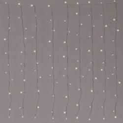 100ltr LED Plug-in Curtain String Lights with Clips - Room Essentials