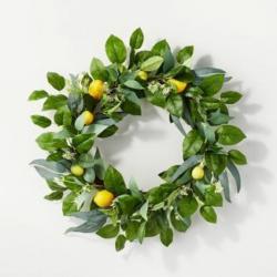 Lemon Wreath - Threshold designed with Studio McGee