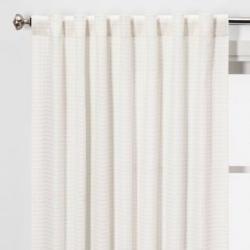 84x54 Light Filtering Honeycomb Curtain Panel White - Threshold